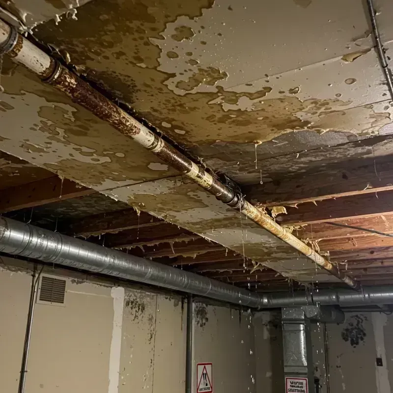 Ceiling Water Damage Repair in Rye, NH